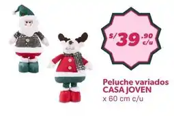 Hiperbodega Precio Uno CASA JOVEN Peluche variados oferta