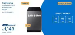 Tiendas EFE Samsung Ecobubble lavadora 19kg silver oferta