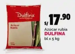 Plaza Vea Dulfina azúcar rubia oferta