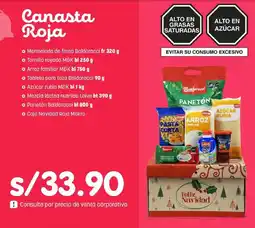 Makro Canasta Roja oferta