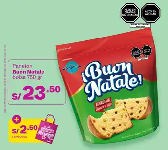 Buon Natale panetón + tambolsa