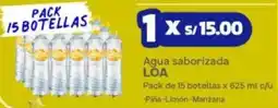 Makro Loa agua saborizada oferta