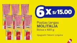 Makro Molitalia pastas largas oferta