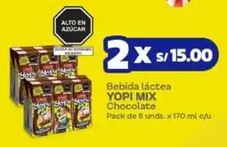 Makro Yopi Mix bebida láctea oferta