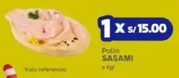 Makro Sasami pollo oferta