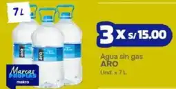 Makro Aro agua sin gas oferta