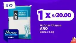 Makro Aro azúcar blanca oferta