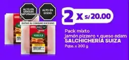 Makro Salsichicheria Suiza jamón pizzero + queso edam oferta
