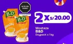 Makro B&D mostaza oferta