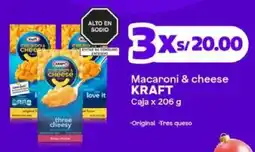 Makro Kraft macaroni & cheese oferta