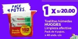Makro Huggies toallitas humedas oferta