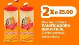 Makro Panificadora Industrial pan sin corteza oferta