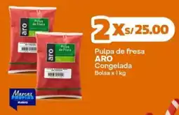 Makro Aro pulpa de fresa congelada oferta