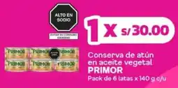 Makro Primor conserva de atun en aceite vegetal oferta