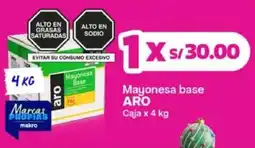 Makro Aro mayonesa base oferta