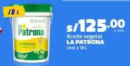 Makro La Patrona aceite vegetal oferta