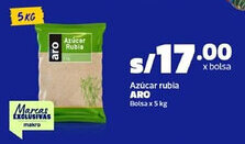 Makro Aro azúcar rubia oferta