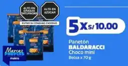 Makro Baldaracci paneton choco mini oferta