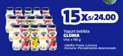 Makro Gloria yogurt bebible oferta