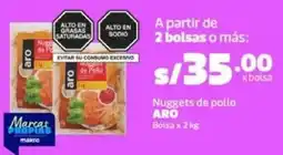 Makro Aro nuggets de pollo oferta