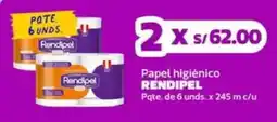 Makro Rendipel papel higiénico oferta