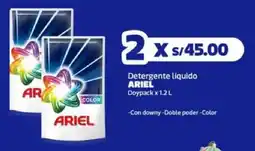 Makro Ariel detergente liquido oferta