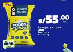 Makro Aro detergente en polvo oferta