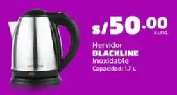 Makro Blackline hervidor inoxidable oferta