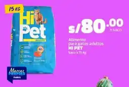 Makro Hi Pet alimento para gatos adultos oferta