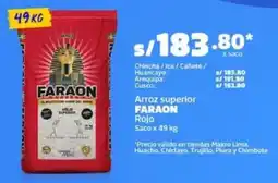 Makro Faraon arroz superior oferta