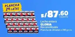 Makro Gloria leche entera reconstituida oferta