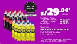 Makro Inca Kola/Coca- Cola oferta