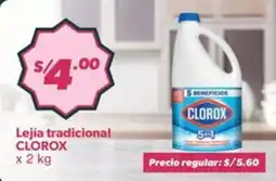 Hiperbodega Precio Uno Clorox lejia tradicional oferta
