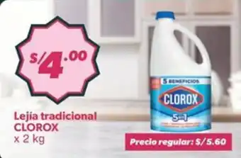 Clorox lejia tradicional