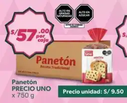 Hiperbodega Precio Uno Precio Uno panetón oferta
