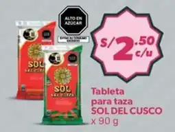 Hiperbodega Precio Uno Sol del Cusco tableta para taza oferta