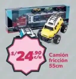 Hiperbodega Precio Uno Camión fricción 55cm oferta
