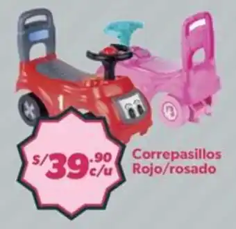 Hiperbodega Precio Uno Correpasillos rojo/rosado oferta