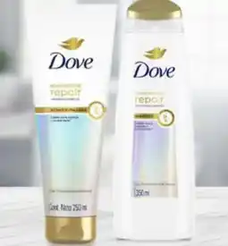 Plaza Vea Dove Bond Intense Repair shampoo + acondicionador oferta