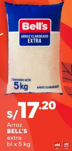 Plaza Vea Bell's arroz extra bl oferta