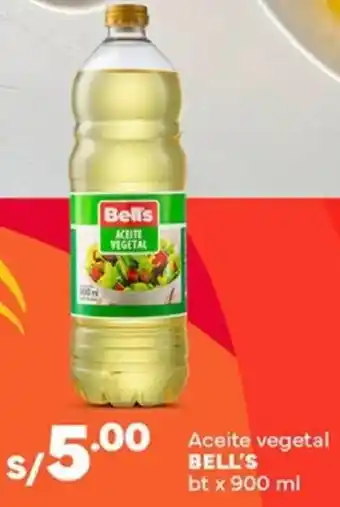 Bell's aceite vegetal bt
