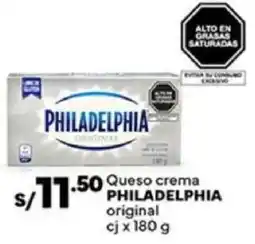 Plaza Vea Philadelphia queso crema original cj oferta
