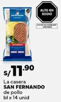 Plaza Vea San fernando la casera de pollo bl oferta