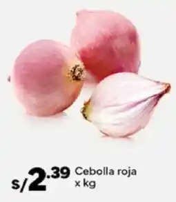 Plaza Vea Cebolla roja oferta