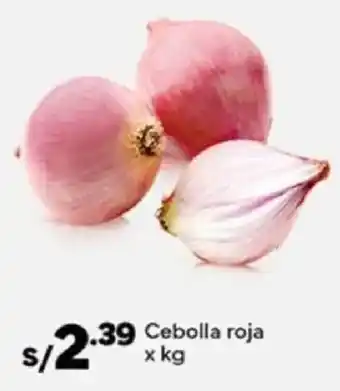 Plaza Vea Cebolla roja oferta