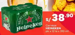 Plaza Vea Heineken cerveza oferta