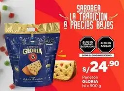 Plaza Vea Gloria panetón bl oferta