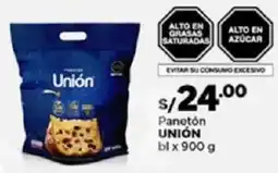Plaza Vea Unión panetón bl oferta