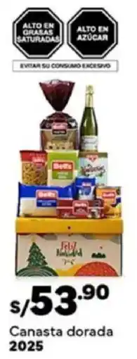 Plaza Vea Canasta dorada 2025 oferta