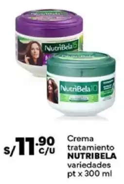Plaza Vea Nutribela crema tratamiento variedades pt oferta